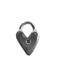 Image 1 of diamond .925 heart