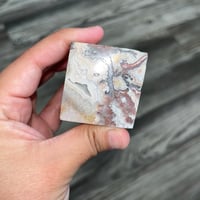 Image 3 of Mexican Crazy Lace Agate Floating Cube B