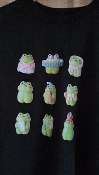 Image 4 of 3D ceramic froggy tshirt