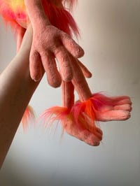 Image 4 of Labyrinth firey goblin art doll - Made To Order