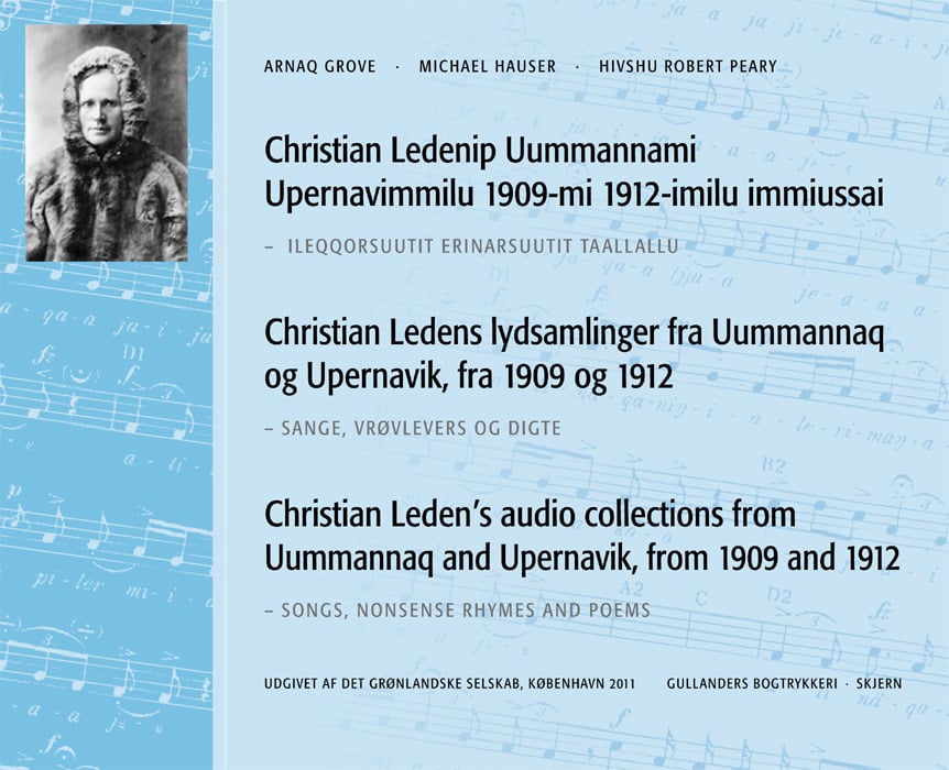 Image of CHRISTIAN LEDENS LYDSAMLINGER FRA UUMMANNAQ OG UPERNAVIK