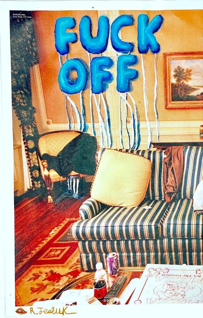 F*** Off-Original Painting 