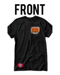 Image 3 of Burn it all tshirt (only in black)