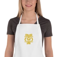 Image 2 of EVOLVED SOUL Embroidered Apron