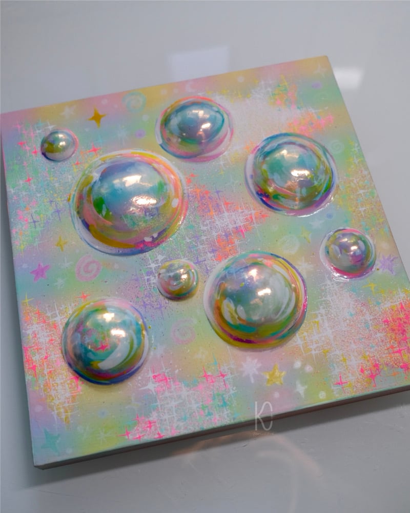 Image of DREAMCORE ✧ Original 3D Mixed Media Painting