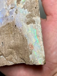 Image 4 of Andamooka Opal Painted Lady Display Piece #2831