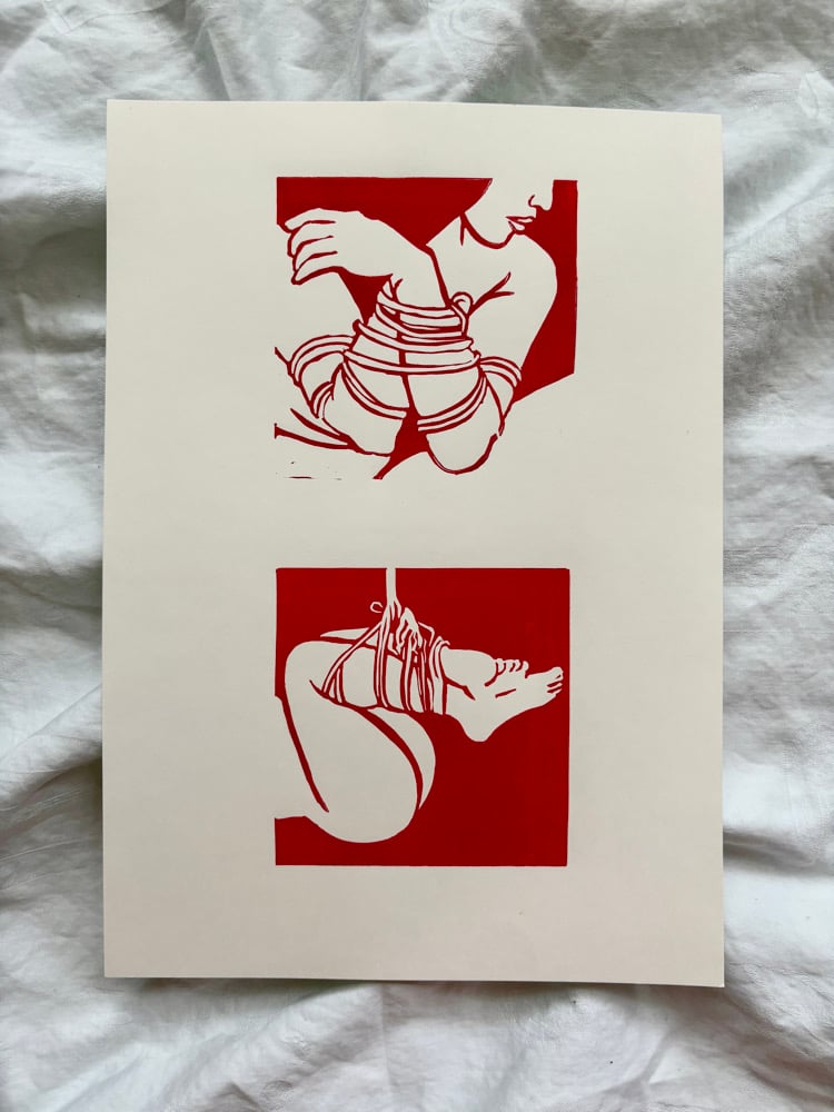 Image of Shibrari Lino Print