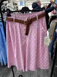 Image 8 of POLKA DOT BURMUDA SHORTS