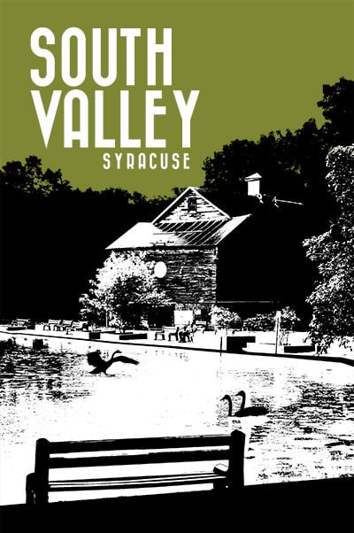 Image of south valley neighborhood print