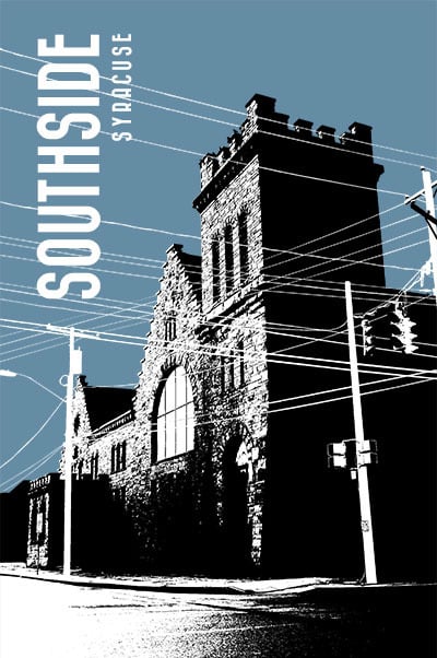 Image of southside neighborhood print
