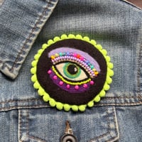 Pride Collection - Mystic Eye Brooch - Rainbow (1)