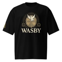 Image 1 of WASBY® Oversized Heavyweight Christian T-Shirt | Unisex Faithwear Streetwear UK