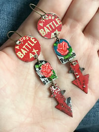 Image 4 of Ad tag earrings