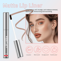 Image 3 of Waterproof Lip Liner Peel Off Tattoo Lipgloss Waterproof Long Lasting Matte Lip Tint Brown Contour T