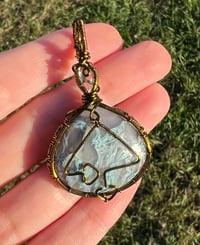 Image 2 of Of The Trees Moss Agate Pendant