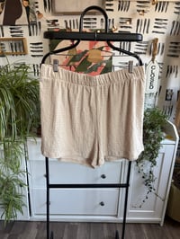 Image 1 of H & M texture flowy shorts