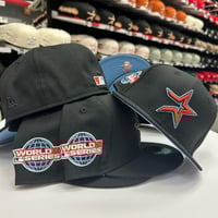 Image 2 of New Era 59Fifty Black Sky Blue OG WS05