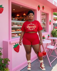 Image 2 of Somebody’s Fine Ass Mama Cropped T-shirt 