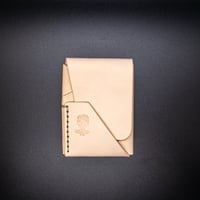 Image 1 of Logan Minimalist Wallet - Natural Veg-tan
