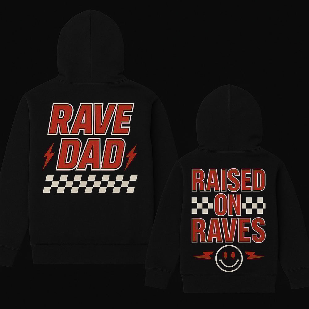 Image of Raised on Raves Kid Hoodie