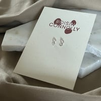 Image 2 of #19 Teeny Dimple Drop Earrings 