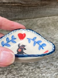 Image 3 of Dancing Black Cat, Trinket Dish 