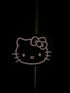 Hello Kitty Glow In The Dark Car Decal Image 2