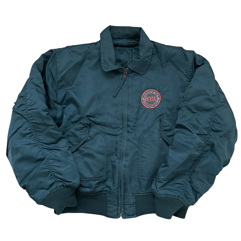 Image of Vintage SOUR Records bomber jacket XL