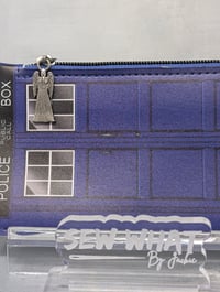 Image 2 of TARDIS Dr Who Zipper Pouch