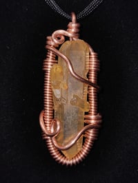 Tangerine Quartz Pendant #1 Corinto, Brazil