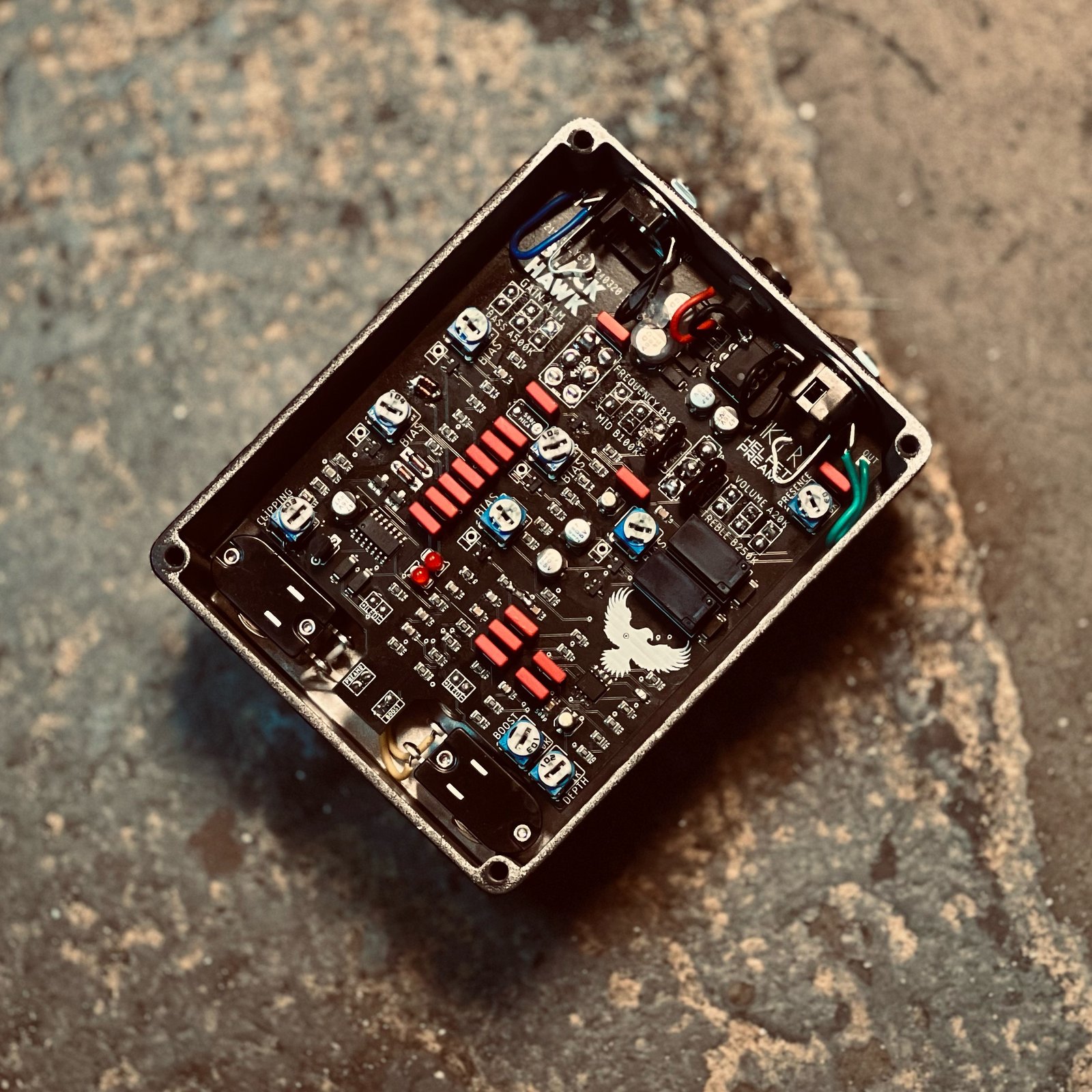 Blackhawk Amps HEL JFET MKII プリアンプ HEL JFET PREAMP MKII | BLACKHAWK AMPLIFIERS