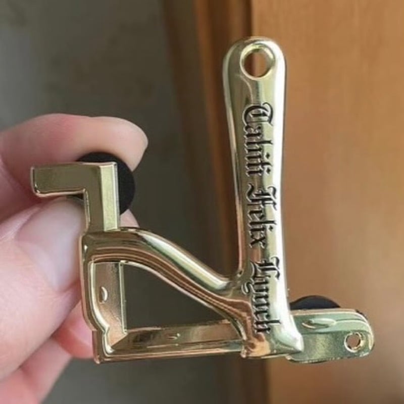 Image of 2” Brass 75th Anniv. Tahiti Felix Jonesy Pin