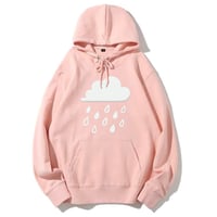 Image 4 of 3D puffy rain cloud pastel hoodie