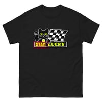 Image 2 of Stay Lucky Classic Tee Black/Red/White
