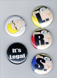 Image of L.R.S. Records Button Pack