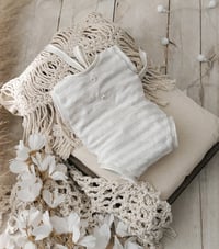 Image 1 of Newborn bodysuit for photoshoots | Robbie| stripes | sleeveless