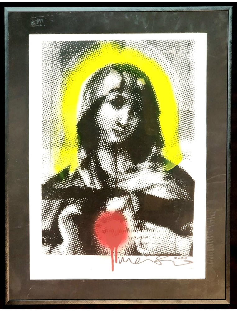 Dot Screen Madonna Single Print / Martin Atkins