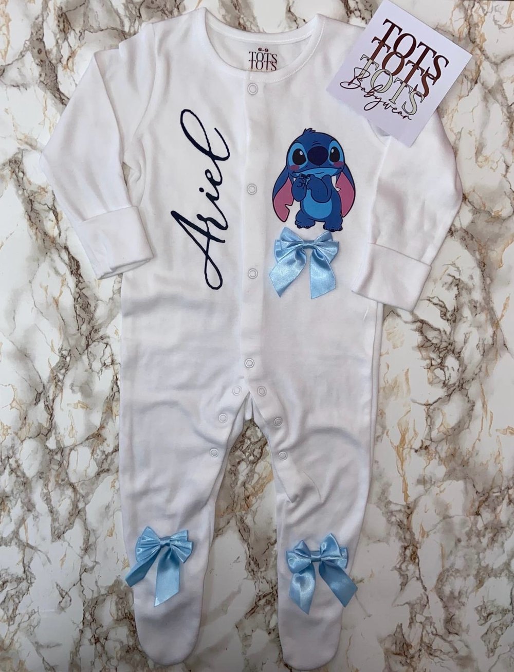 Stitch Bow Sleepsuit