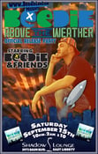 Image of Beedie 12x18 Poster (Autographed): Above The Weather Release Party 
