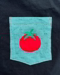 Image 2 of L Tomato Pocket Boxy Crop Top