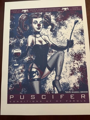 Puscifer Gig Posters 2012