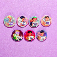 Image 1 of BTS BIAS BUTTON PINS