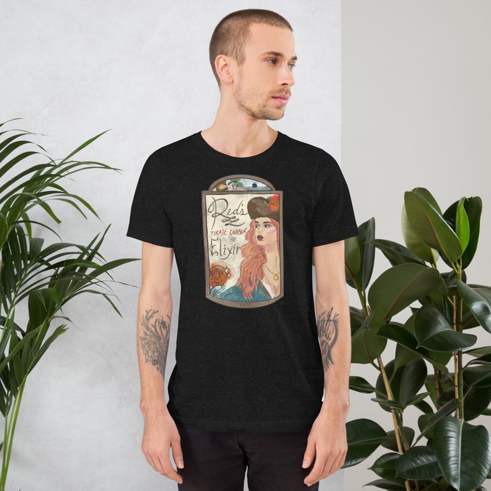 Red’s Pirate Elixir Unisex t-shirt