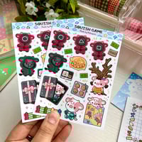 Image 1 of Squishgame | Matte Sticker Sheet