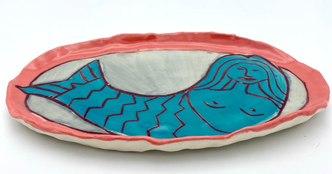 🧜🏻‍♀️Mermaid Plate🧜🏻‍♀️