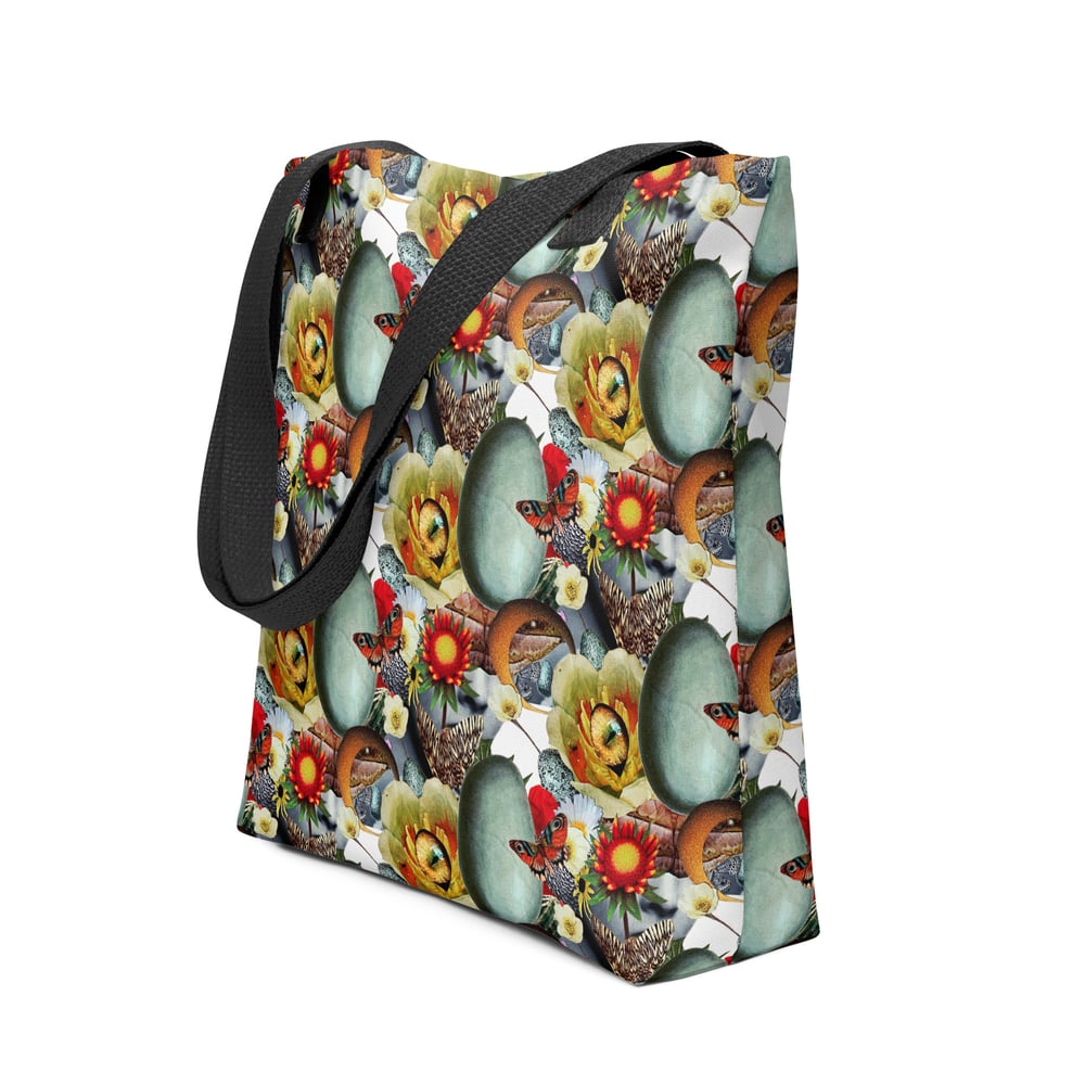 Image of EGGcellence - Surreal Eyes - All Over Print Tote Bag