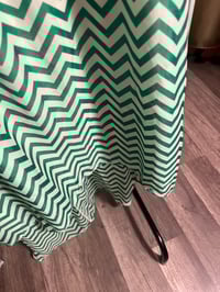 Image 3 of Chevron green dress 