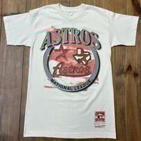 Mitchell & Ness Crown Jewels Cream Tee