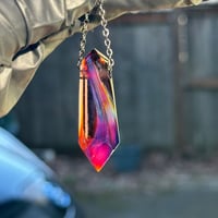 Image 10 of Crystal Pendant 1 - Amber Purple 