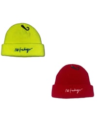 Image 1 of No Feelings Beanies 2022